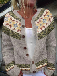 Autumn | Gemütliche Vintage-Strickjacke