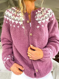 Maya | Gemütliche Vintage-Strickjacke