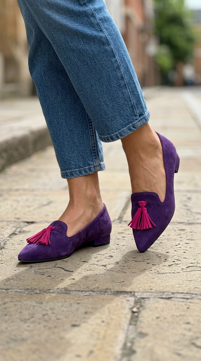 Livia | Ballerina mit spitzer Zehe Slip-On