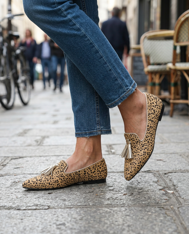 Mokassin Ginevra — Gepard, Goldene Quasten