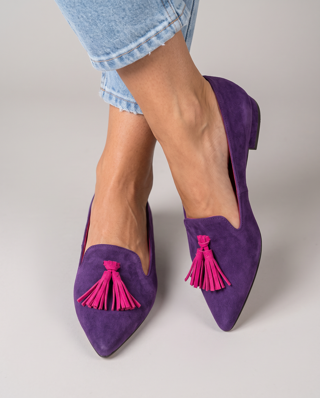 Livia | Ballerina mit spitzer Zehe Slip-On