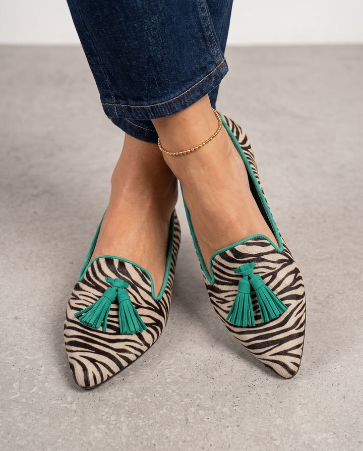Livia | Ballerina mit spitzer Zehe Slip-On