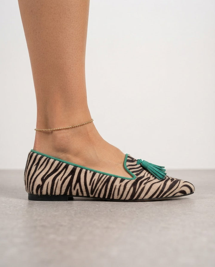 Livia | Ballerina mit spitzer Zehe Slip-On