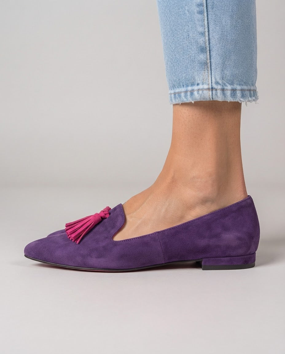 Livia | Ballerina mit spitzer Zehe Slip-On