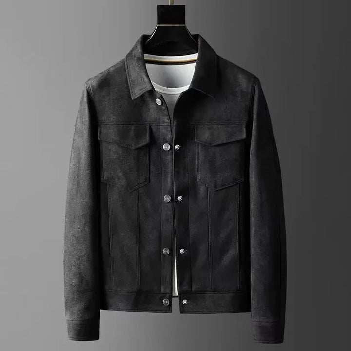 Dante | Elegante Leder-Effekt Jacke