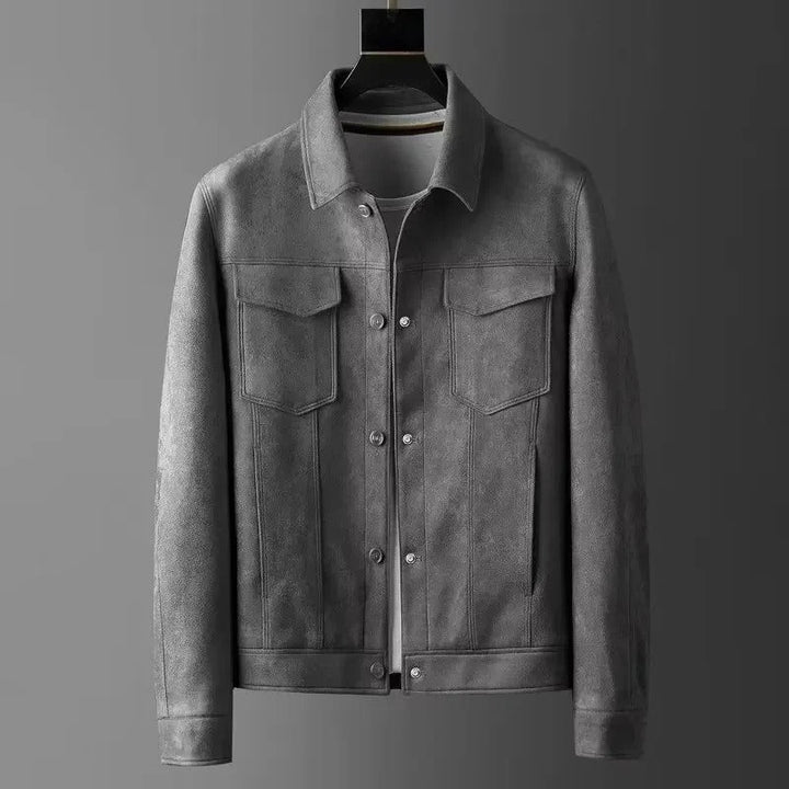 Dante | Elegante Leder-Effekt Jacke