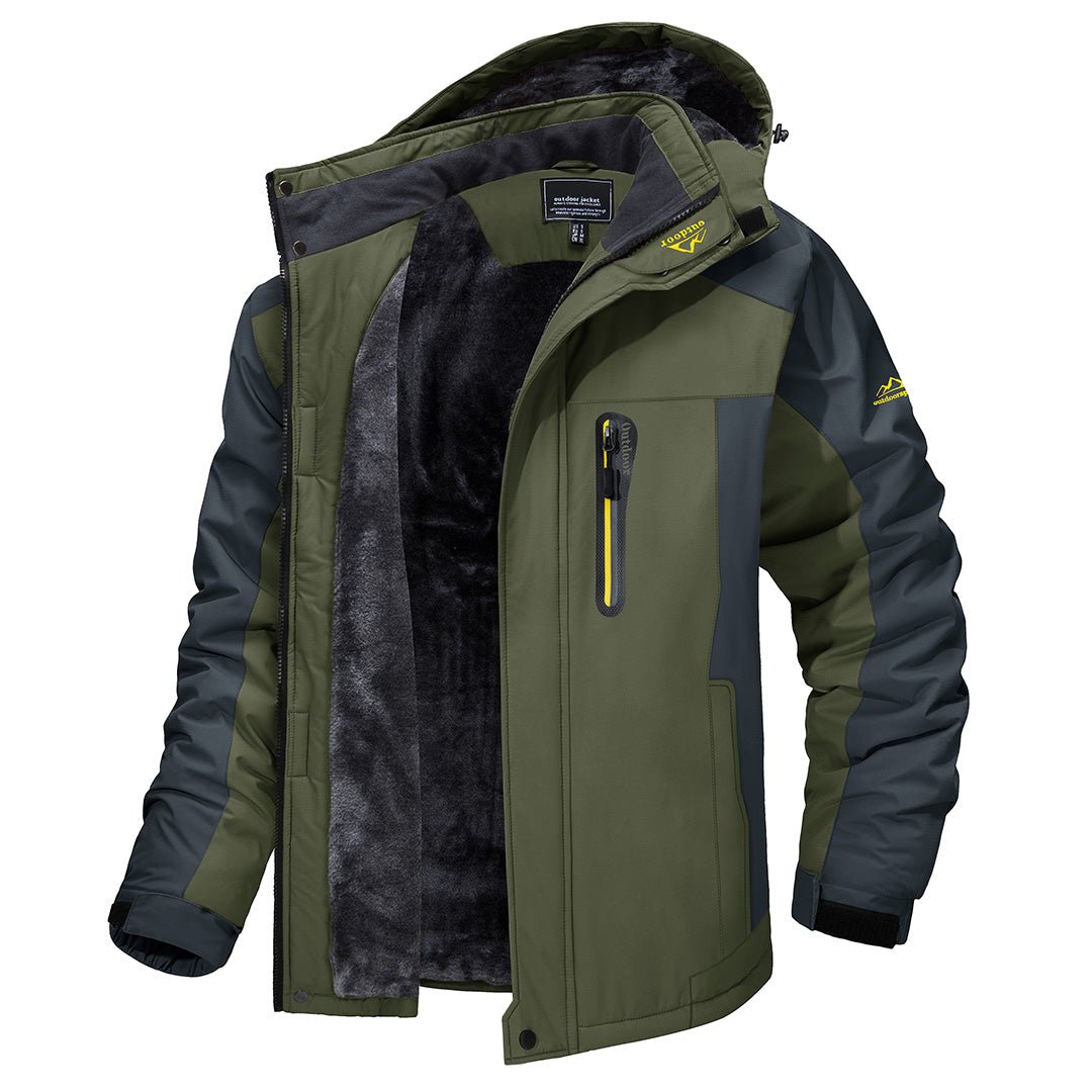 Robert™ | Klassische warme wasserdichte Kapuzenjacke