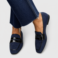 Nora | Elegante Loafers Blau