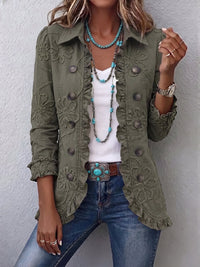 Ascensión | Bestickte Jacke mit Volants