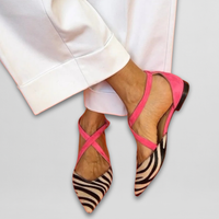 Margaux | Ballerinas mit Riemen für Frauen