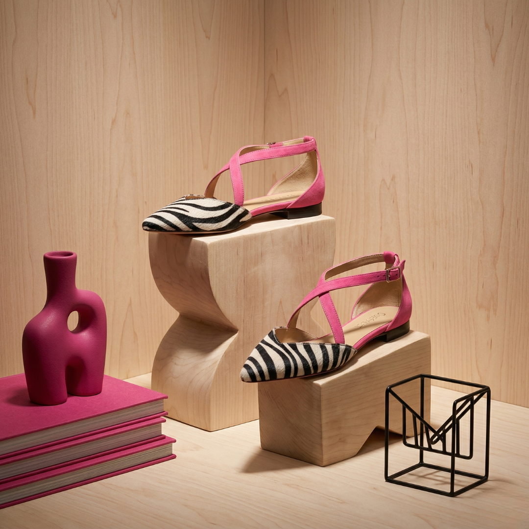Margaux | Ballerinas mit Riemen für Frauen