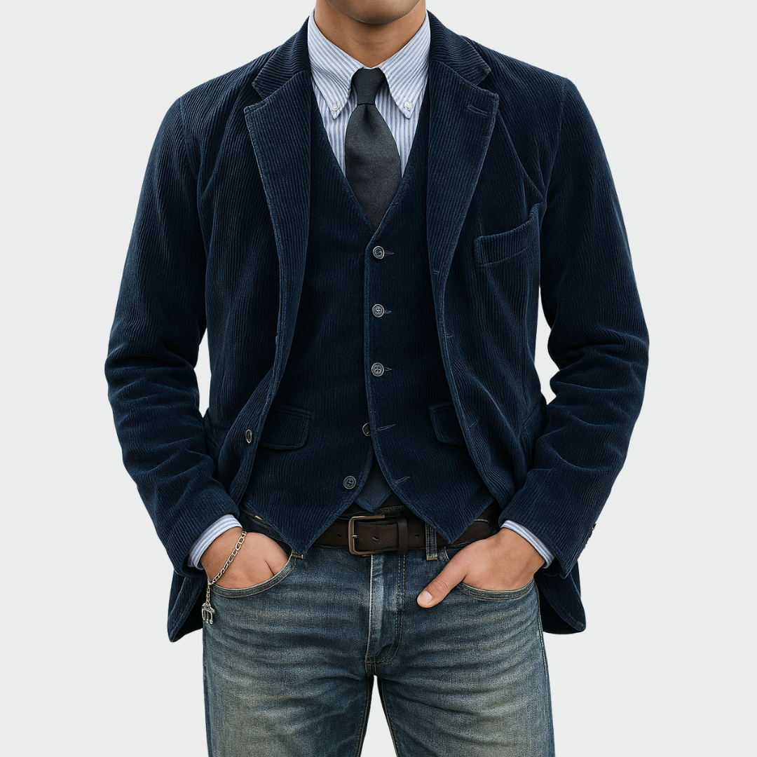 Ulf | Elegante Anzugjacke und Weste