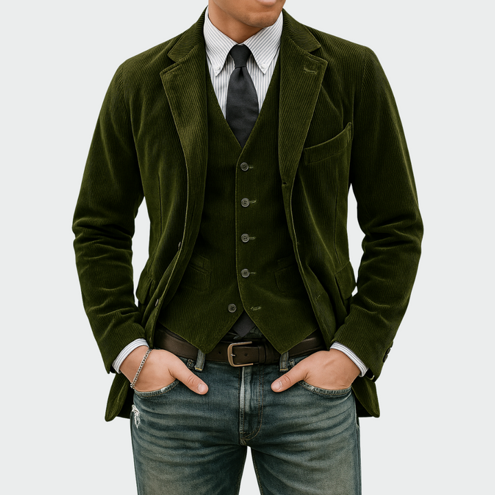 Ulf | Elegante Anzugjacke und Weste