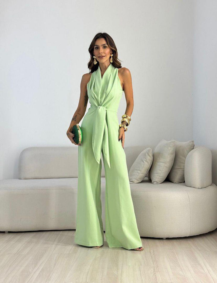 WIĘCESŁAWA | Overall mit weitem Bein