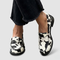 Veerle | Mokassins mit Zebra-Druck