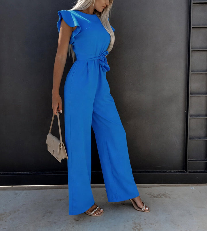 PAKOSŁAWA | Jumpsuit mit Gürtel in der Taille